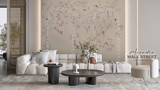 Фотообои в интерьере артикул ARCADIA 15, ARCADIA 1, Wall street