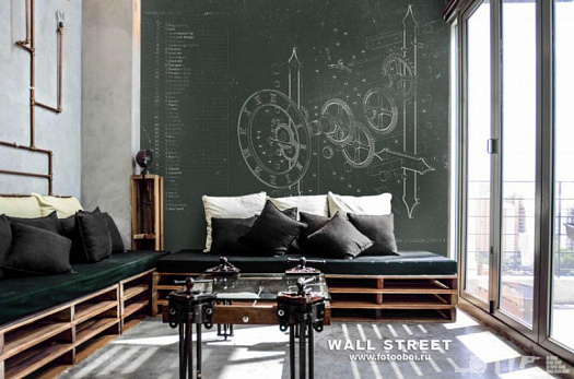 Фотообои в интерьере артикул Induction 41, INDUCTION, Wall street Фотообои в интерьере артикул Induction 41, INDUCTION, Wall street