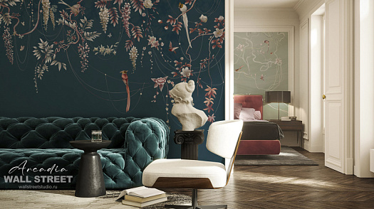 Фотообои в интерьере артикул ARCADIA 8, ARCADIA 1, Wall street Фотообои в интерьере артикул ARCADIA 8, ARCADIA 1, Wall street